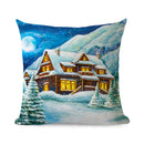 Ljojo Linen Christmas Cushions 45x45 - Modern Home Decor for Living Room and Sofa