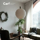 Retro Origami Pleated Chandelier for Children's Room by Ljojo