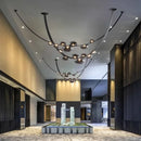 Ljojo™ Leather Chandelier Pendant Light for Kitchen Dining Living Room