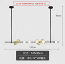 Nordic Strip LED Pendant Lights - Modern Minimalist Kitchen Chandelier by Ljojo