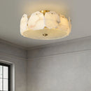 Marble Led Chandelier For Living Room - Elegant Nordic Pendant Light by Ljojo