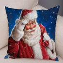 Christmas Santa Claus Pillowcase - Ljojo Christmas Day Party Sofa Decoration Gift