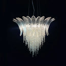 Luxury European Murano Vintage Glass Chandelier LED for Living Room Staircase Villa Ljojo