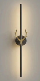 LED Strip Wall Lamp Deer Horn Staircase Living Room Decor Ljojo