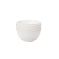 Ljojo 32pcs Reusable Plastic Cutlery Set, Wheat Bowls, Dessert Plates - Eco-Friendly Party Supplies