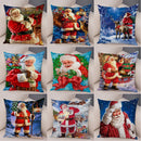 Christmas Santa Claus Pillowcase - Ljojo Christmas Day Party Sofa Decoration Gift