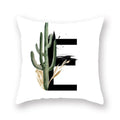 Floral Alphabet Pillow Case by Ljojo: Home & Car Decorative Cushion Cover