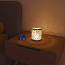LED European Style Cloth Covered Desk Lamp with USB Switch Control | Nordic Bedroom Table Light by Ljojo