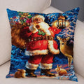 Christmas Santa Claus Pillowcase - Ljojo Christmas Day Party Sofa Decoration Gift