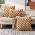 Ljojo 3D Pineapple Turtle Plush Throw Pillowcase - Cozy Decor for Living Room