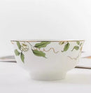 Ljojo 5-inch Bone Golden Bell Large Rice Bowl Noodle Bowl