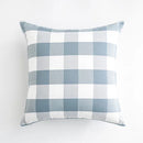Ljojo Light Blue Plaid Pillow Cover 30x50cm/45x45cm - Home Decor Sofa Cushion
