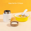 Ljojo Mini Stainless Steel Thermal Lunch Box - Leak-Proof Vacuum Flask
