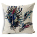 Ljojo Linen Cushion Cover 45x45cm - Stylish Decor for Sofa and Bed