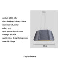 Nordic Felt Led Pendant Lights Chandeliers by Ljojo for Living Dining Room and Bedroom Decor
