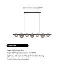 Ljojo Minimalist Long Strip Pendant Light for Full Spectrum Bar Lighting