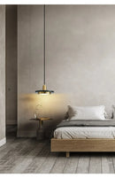 Ljojo Marble Pendant Lamp: Elegant Stone Light Fixture for Home Decor