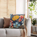 Embroidered Bohemian Pillow Cover by Ljojo - 45x45 Decorative Cushion Case