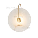 Nordic Minimalist LED Wall Lamp for Living Room Bedroom | Modern Round Design - Ljojo