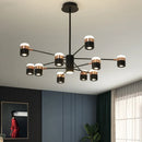 LED Spotlight Chandeliers Modern Rotatable Hanging Lamp for Cafe Restaurant by Ljojo