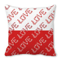Heart Print Pillowcase for Home Decor by Ljojo - Love Cushion Cover