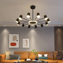 Modern Minimalist Led Chandelier for Living Dining Room Kitchen Bedroom Pendant Lights by Ljojo