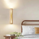 LED Wall Lamp Wabi Sabi Style in Yellow Travertine - Ljojo