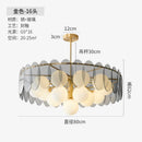 Italian Living Room Pendant Light Simple Modern Minimalist French Style Luxury Bedroom Ljojo