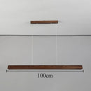 Ljojo Minimalist Wooden LED Chandelier Pendant Light for Dining Room & Home Decor