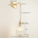 Ljojo Minimalist LED Wall Lamp with Pull Chain Switch