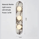 Ljojo Marble LED Wall Lamp - Nordic Luxury Modern Design for Indoor Lighting