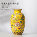Ljojo™ Chinese Style Enamel Ceramic Vases Creative Home Office Decor