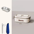 Ljojo 3-Layer Stainless Steel Lunch Box Set