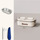 Ljojo 3-Layer Stainless Steel Lunch Box Set