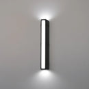 Ljojo 24W LED Wall Sconce, 37CM Aluminum Side Glow, Indoor/Outdoor Waterproof Light AC90-260V