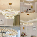 Ljojo Luxury Crystal Chandelier for Modern Living Spaces