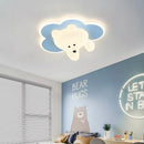 Cloud Ceiling Light Cream LED Round Fixture Kids Bedroom Study Hanging Ljojo