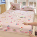 Ljojo 100% Cotton Mattress Protector Cover - Single Piece, Non-slip, Dustproof