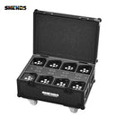Ljojo™ Wireless Remote LED Par 6x18W Battery Lighting in Flight Case