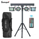 Ljojo™ RGBW LED Par Lights with Carry Bag for Concerts and Events