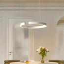 Ljojo Modern Ring Ceiling Chandelier LED Lamp Eye Protecting Pendant Light