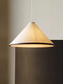 Wabi Sabi Triangular Rice Paper Pendant Lights by Ljojo - Japanese Home Lighting Chandeliers