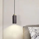 Green Marble Small Pendant Lamp Modern LED Ceiling Light for Restaurant Bedroom by Ljojo
