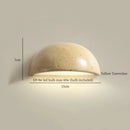 Ljojo LED Wall Lamp - Nordic Modern Design with Pull Chain Switch, Terrazzo Pattern for Living Room, Bathroom, Stair Lights