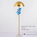 Ljojo LED Sphere Floor Lamp for Home Decor