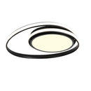 Modern Black LED Ceiling Light for Bedroom Living Room by Ljojo - Minimalist Indoor Lighting Fixtures