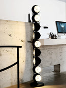 Ljojo Metal Ball Floor Lamp Black Standard Modern Minimalist Living Room Light