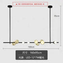 Nordic Strip LED Pendant Lights - Modern Minimalist Kitchen Chandelier by Ljojo