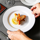 Ljojo Melamine Steak Trays Round Dinner Plates Dining Sets Hotel Househould