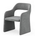 Ljojo Minimalist Modern Armchair Light Luxury Dining Chair